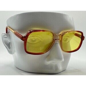 NEW Vintage Eyeglasses | Old Man Style | Yellow Lens | Narrow Fit Frame | #858